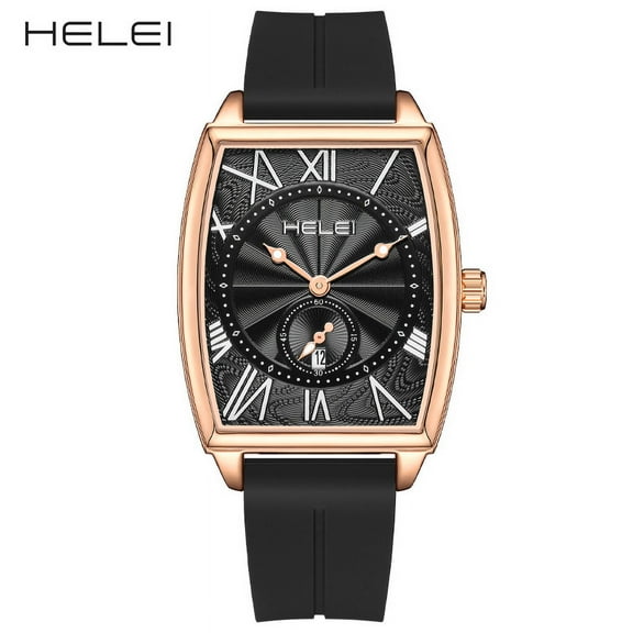 HELEI Men's Quartz Watch Waterproof Wristwatches 801859653363