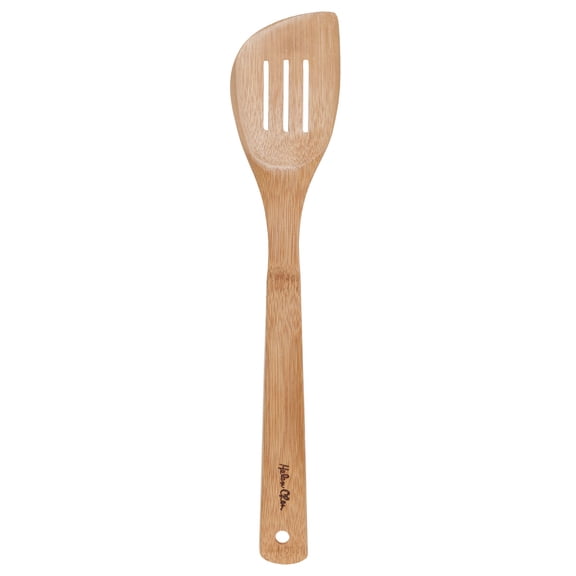 Helens Asian Kitchen Slotted Spatula, Natural Bamboo, 13-Inch