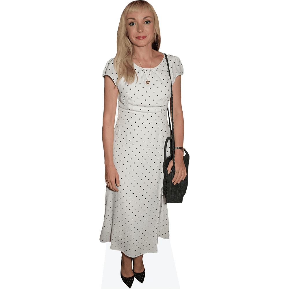 Helen (White Dress) Mini Cardboard Cutout Standee