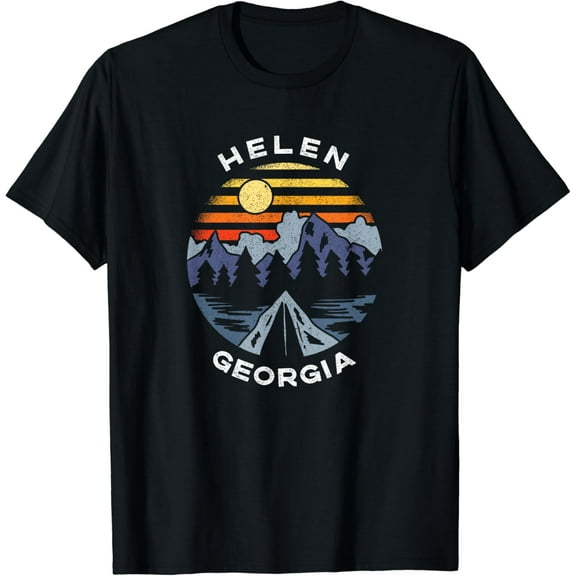 Helen Georgia Mountains Lake GA Vacation Souvenir T-Shirt
