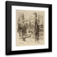 thumbnail image 1 of Helen Hyde 12x14 Black Modern Framed Museum Art Print Titled - Cypress Swamp (1917), 1 of 1