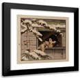 thumbnail image 1 of Helen Hyde 16x15 Black Modern Framed Museum Art Print Titled - My Neighbors (1913), 1 of 5