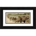 thumbnail image 1 of Helen Hyde 24x13 Black Ornate Framed Double Matted Museum Art Print Titled: Going to the Fair (1910), 1 of 5