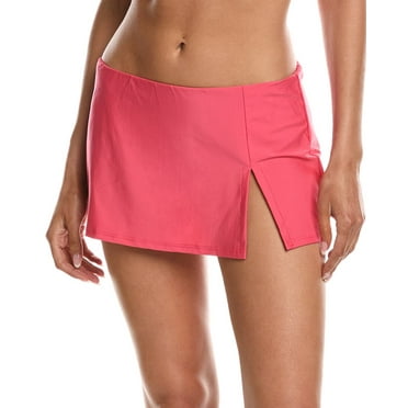 Helen Jon womens  Skirted Bikini Bottom, l, Pink