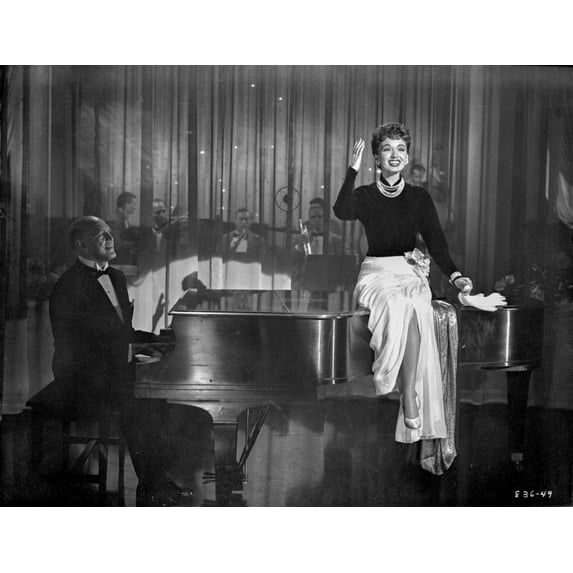 Helen Morgan Story Couple laughing Photo Print (8 x 10)