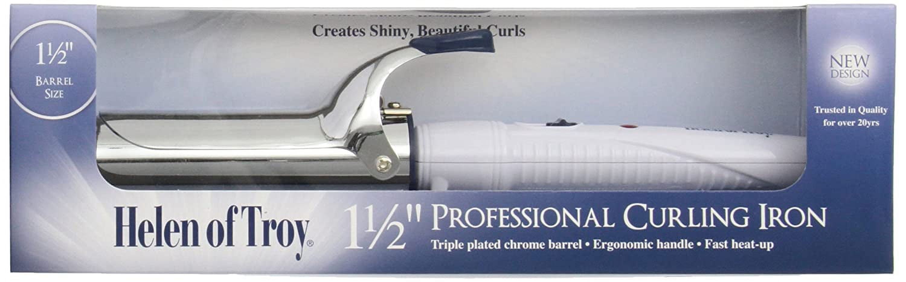 Helen of Troy Professional Chrome Curling Iron - 1 1/2 Barrel