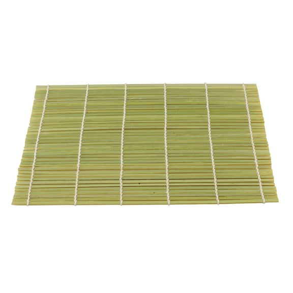 Helen's Asian Kitchen 97106 Sushi Mat, 9.5-Inches x 8-Inches, Natural Bamboo
