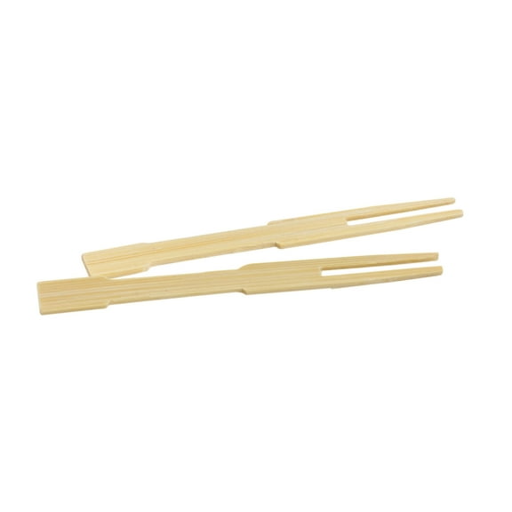 Helen's Asian Kitchen Mini Bamboo Appetizer Cocktail Forks and Buffet Party Fruit Picks, 3.5-Inches, 72-Pieces
