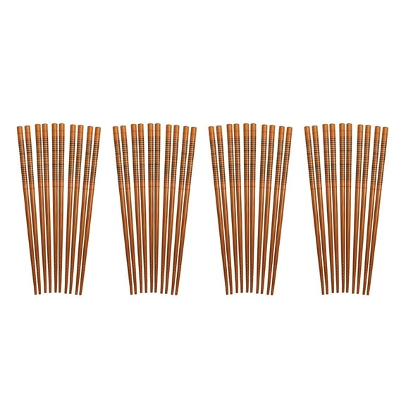 Helen's Asian Kitchen Silk Wrapped Bamboo Chopsticks, 9-inches, 20-Pair