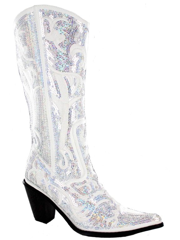 Bling Boots LB-0290-12 10, White