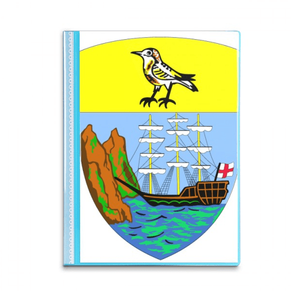 Helena Africa National Emblem Book Sheet Protectors Portfolio Binder Folder