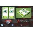 thumbnail image 1 of Helena Logos Around The Hole With Matching Green Borders Custom Cornhole Board, 1 of 1