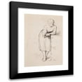 thumbnail image 1 of Helene Schjerfbeck 14x18 Black Modern Framed Museum Art Print Titled - Woman Based on the Wall (1872 - 1880), 1 of 5