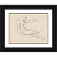 thumbnail image 1 of Helene Schjerfbeck 24x19 Black Ornate Framed Double Matted Museum Art Print Titled: Man, According to Andrea Del Sarto (1877 - 1878), 1 of 5