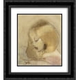 thumbnail image 1 of Helene Schjerfbeck 2x Matted 20x24 Black Ornate Framed Art Print 'Annuli Reading', 1 of 2