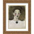 thumbnail image 1 of Helene Schjerfbeck 2x Matted 20x24 Gold Ornate Framed Art Print 'Nurse I (Kaija Lahtinen)', 1 of 2