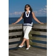 thumbnail image 1 of Helene Sleeveless Tunic with Trim, 1 of 3