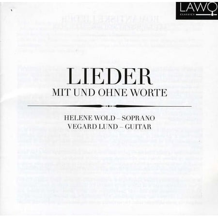 Helene Wold - Lieder Mit Und Ohne Worte - Music & Performance - CD