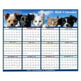 Helenmas 30" X 36" 2025 Wall Calendar Erasable Large & Laminated 12