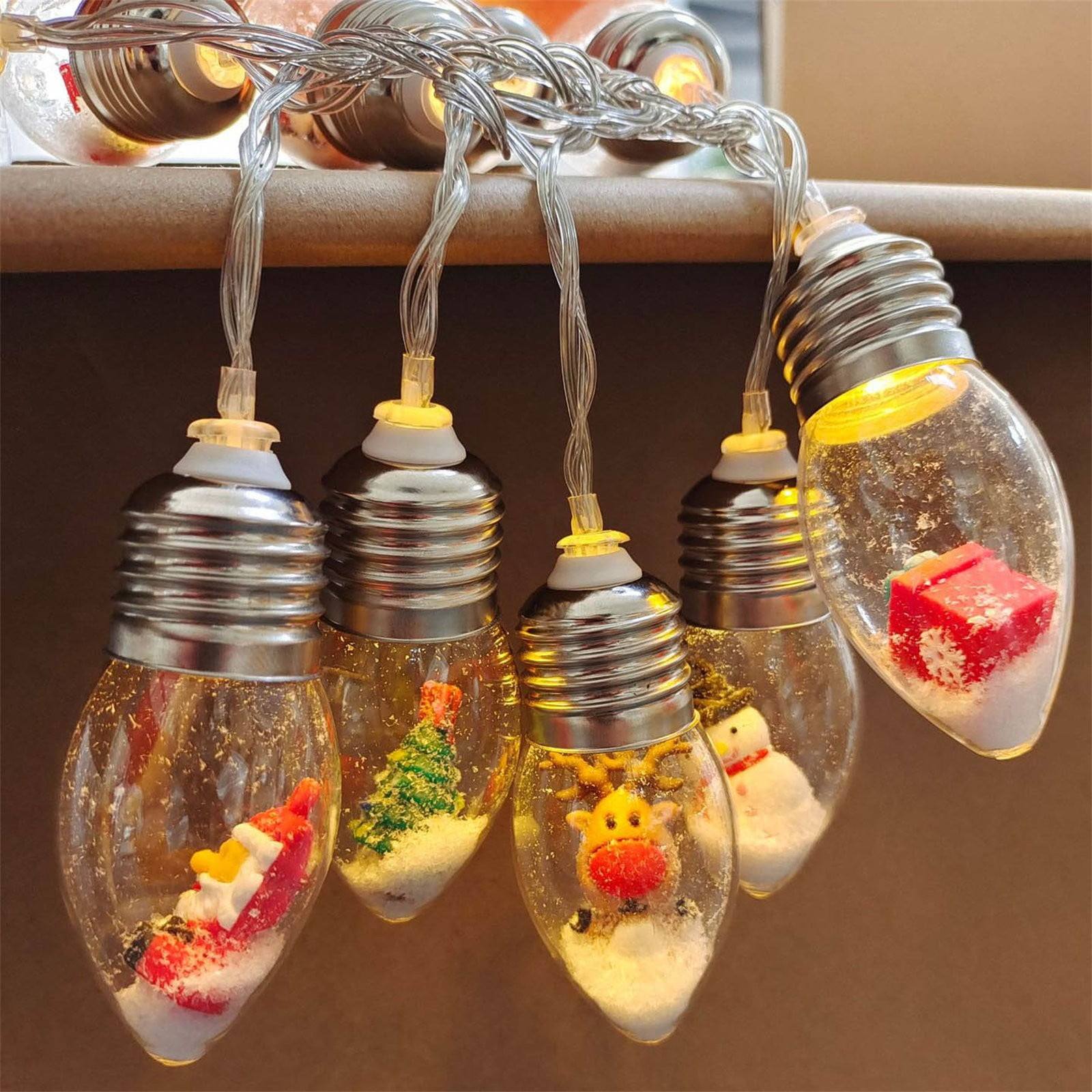 Helenmas Christmas LED String Lights 2024 New Christmas LED Colored