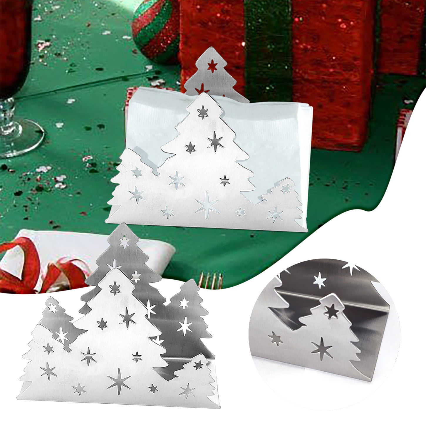 CHRISTMAS TREE NAPKIN HOLDER main image 0