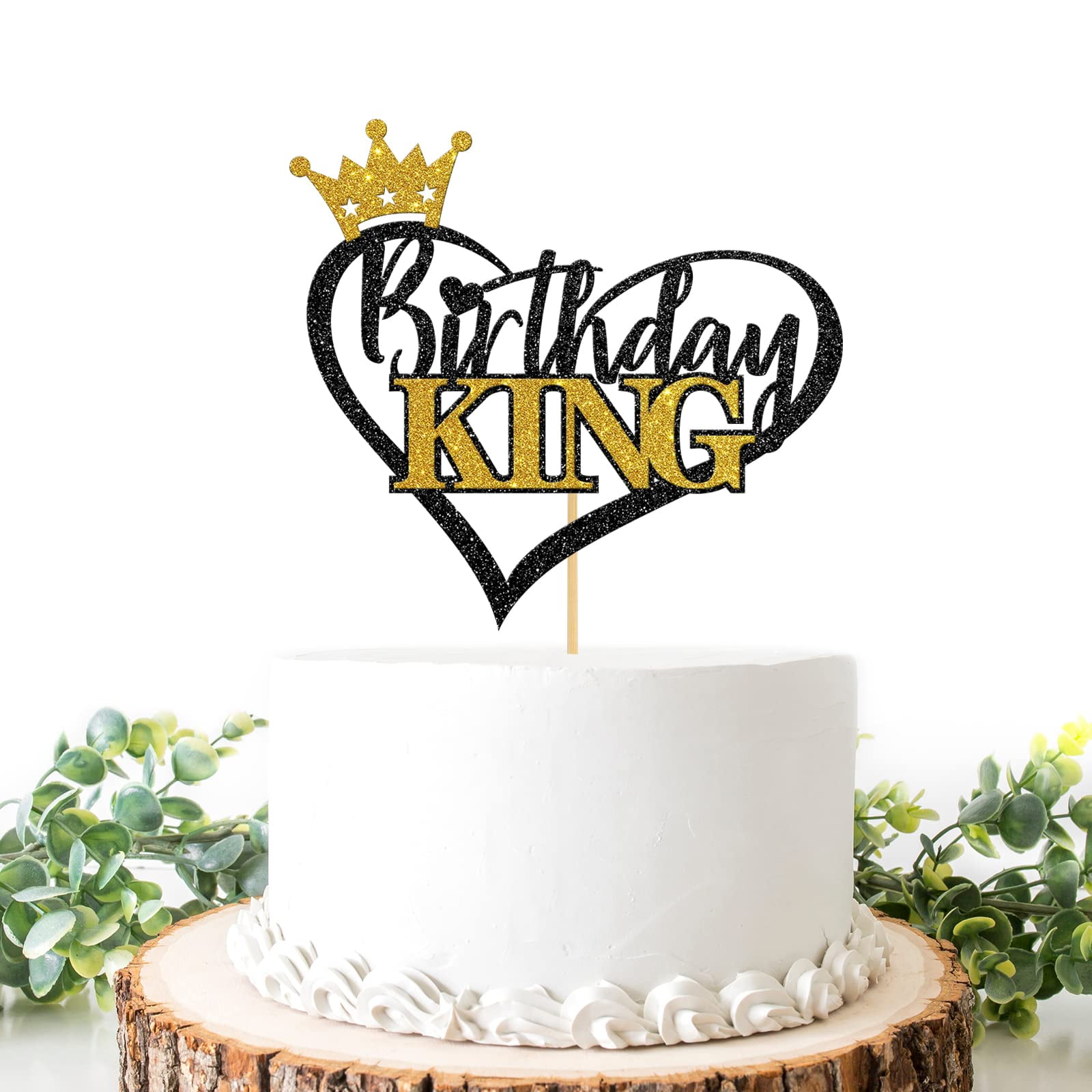 Happy Birthday Cake Topper with Golden Candle, Crown and Star Cupcake  Toppers for Kids Adults Husband Women Special Decorations  Items/Unicorn/Cakes Accessories,Cards,Tags - Party Propz: Online Party  Supply And Birthday Decoration Product Store