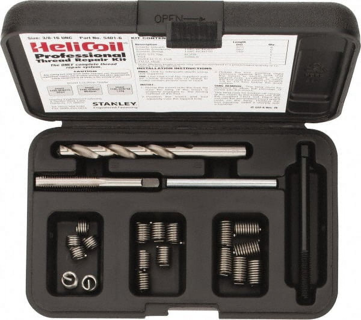 Heli-Coil 5401-6 Thread Repair Kit: Threaded Insert 0.562" Insert ...