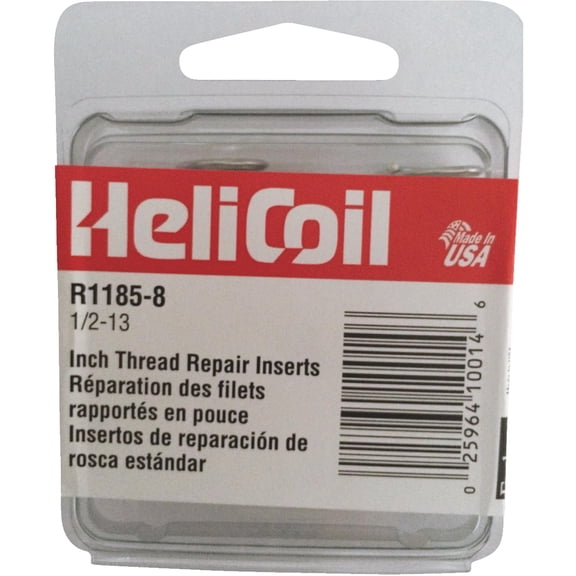 HeliCoil Thread Insert Pack, Stainless Steel, Multicolor, 0.35 lbs