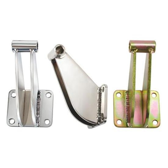 Heliarc Weld Bolt-On Front Shock Mounts, Zinc 1/2 ID Pair