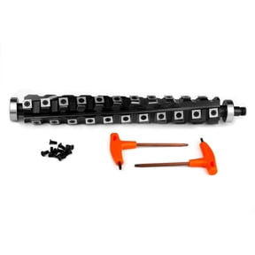 Helical Cutterhead for Ridgid TP1300 R4330 13" Planer | Carbide Insert Spiral Head | 40+ Knives | Low Noise & Smooth Finish