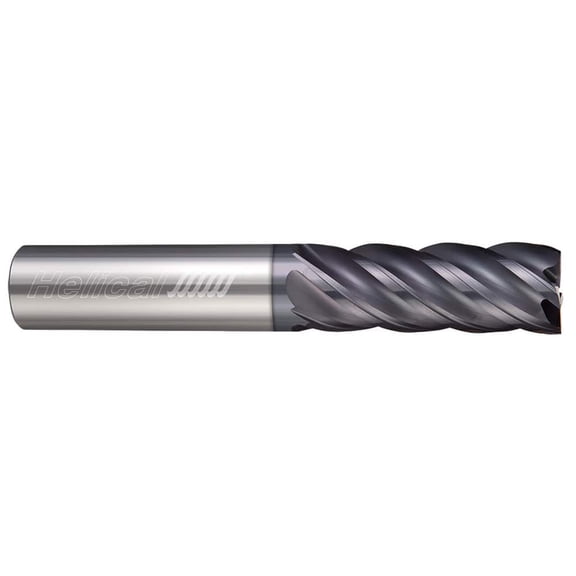 Helical Solutions 81715 Solid Carbide Square End Mill: 1/2" Dia, 2-1/2" LOC
