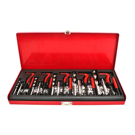 Helical Thread Repair Kit, Twist Bits, M5, M6, Metric8, Metric10, M12, 131pcs. ,Power Tools