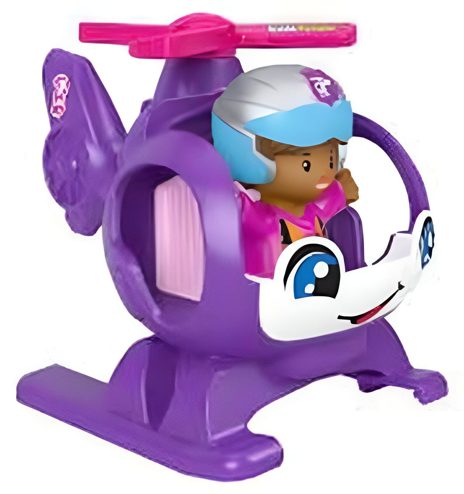 Fisher Price Barbie Little People Helicopter Toy Set Vehicle Walmart
