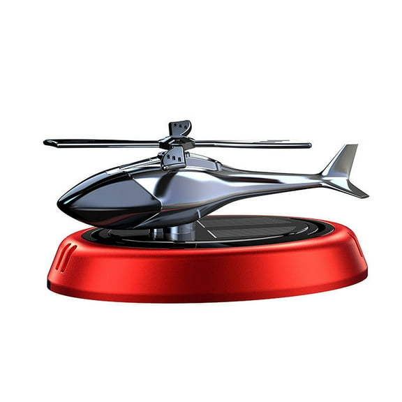 Helicopter Car Air Fresheners Rotating Solar Car Fresheners Plane Car Perfumes Relieve Stress & Purifie Odors for Home