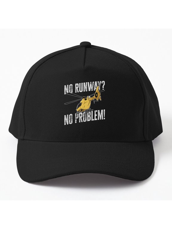Helicopter Pilot Baseball Cap, Aviation Career Statement Graphic Design, Classic Everyday Hat