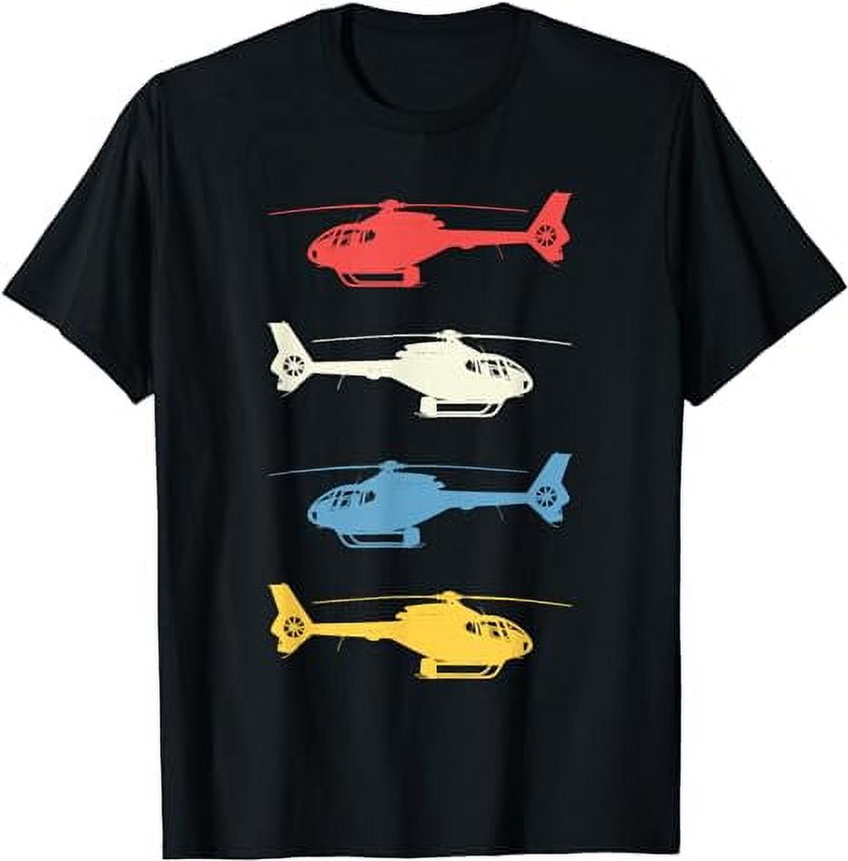 Helicopter Pilot Vintage Aviation Flying Helicopters Pilots T-Shirt ...