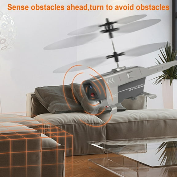 Helicopter,Remote Helicopter Stabilization Avoidance Toy Huiop Aircraft With Indoor Channel Helicopter With Led Avoidance Helicopter 2.5 Channel 2.5 Channel
