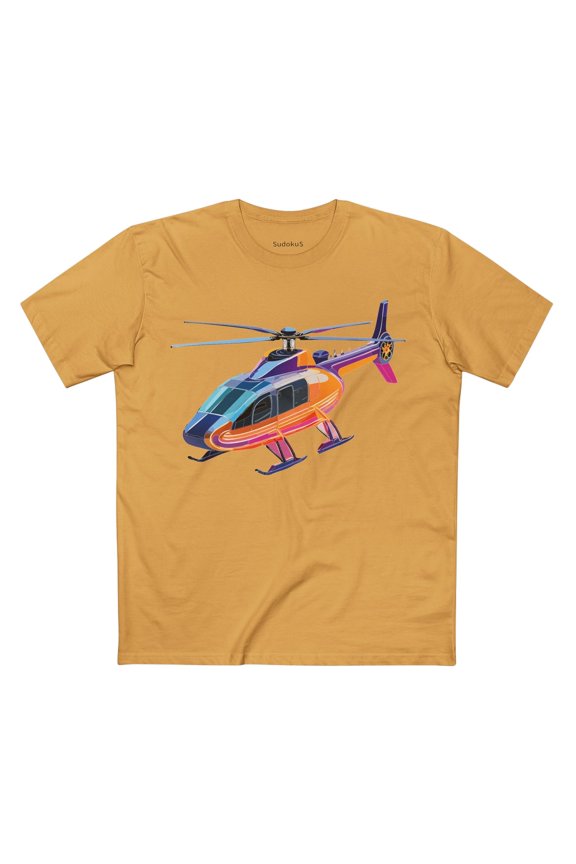 Chopper Graphic Unisex 100 Cotton Staple Tee 15