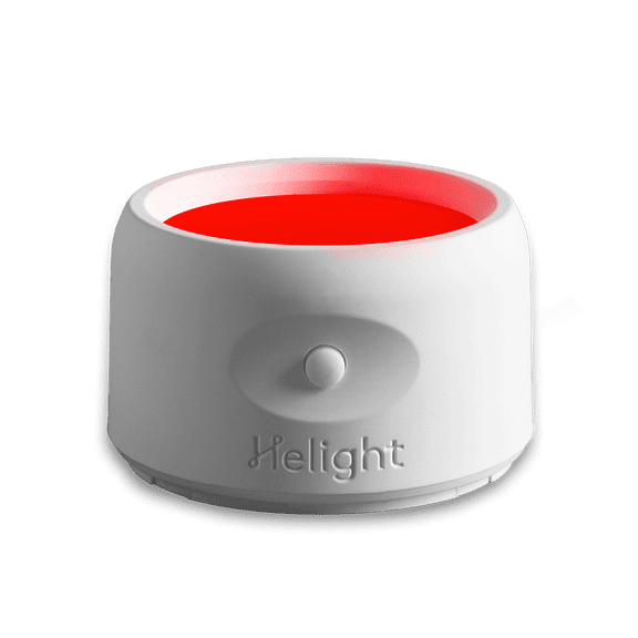 Helight Sleep - Patented Red Light Sleep Therapy Device (white)
