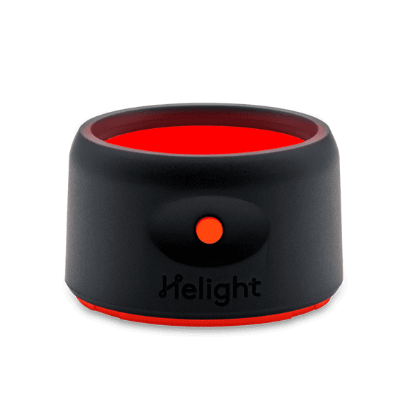 Helight Sleep - Patented Red Light Sleep Therapy Device (black)