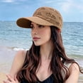 thumbnail image 1 of Helii Breathable Mesh Baseball Cap for Women Hollow Knit Summer Sun Hat, Lightweight Quick Dry Sport Cap with Curved Brim, Outdoor Travel Adjustable Casual Hat Khaki,M, 1 of 4