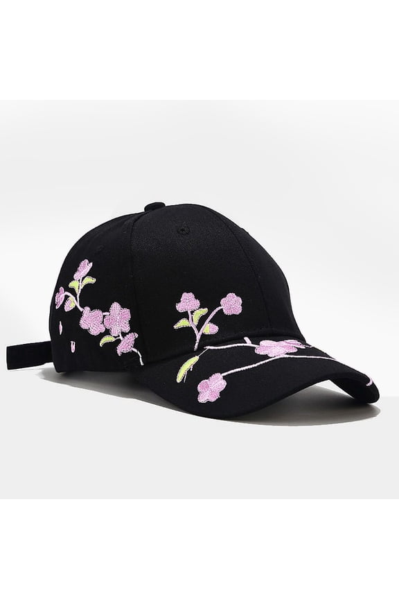 Embroidery Baseball Cap Fashion Sun Hat Adjustable Classic Unconstructed Plain Cap for Men Women