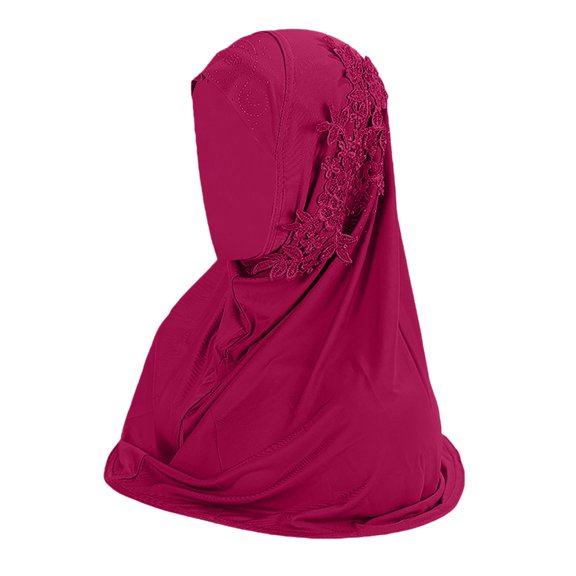 Helii Headbands for Women, Lace Rhinestone Turban Headwrap for Daily Wear