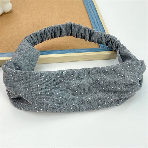 Helii Headbands for Women Non Slip Elastic Sweat Hairbands Soft Wide Boho Hair Bands Workout Yoga Running Sports Head Wraps for Girls