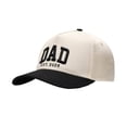 thumbnail image 1 of Helii Matching Couple Hats Mom and Dad Hats Set of 2, Embroidered Est 2026 Baseball Cap for New Parents, Two Tone Cotton Blend Trucker Hat Adjustable Snapback Beige,A, 1 of 5