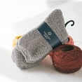 thumbnail image 1 of Helii Men Coral Fleece Bed Socks Soft Fluffy Warm Winter Floor Sleep Socks Cozy Home Socks, 1 of 2