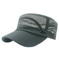 thumbnail image 1 of Helii Men's Summer Mesh Trucker Hat Adjustable Breathable Sun Cap for Outdoor Sports & Casual Wear, 1 of 3