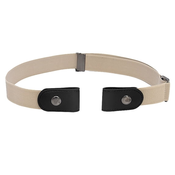 Helii No Buckle Elastic Belt For Women Men Invisible Stretch Belt For Jeans Pants Comfortable Adjustable Waist Belt