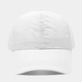 thumbnail image 1 of Helii Quick Dry Baseball Cap – Breathable Mesh Running Hat for Men Women, Lightweight Polyester Sports Cap, Adjustable Outdoor Sun Hat for Hiking Fishing Golf Walking White,One Size, 1 of 9