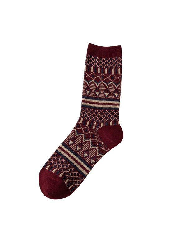 Socks for Women Men Retro Boho Breathable Cotton Non Slip Casual Ankle Socks Moisture Wicking Casual Sport Workout Daily Wear,Under $3